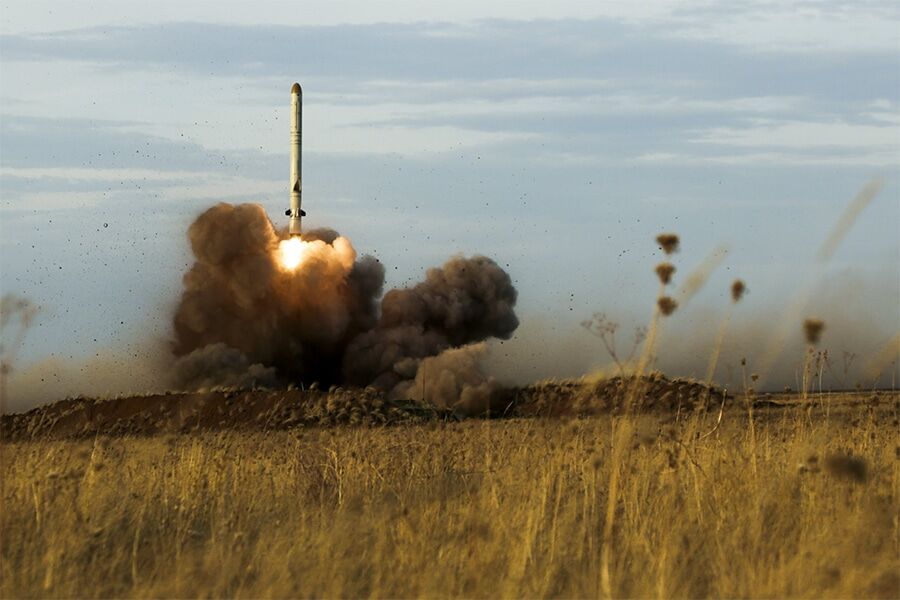 9M728 missile test; the 9M729 is likely a lengthened variant of the system. Photo: Russia MoD