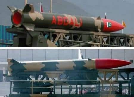 A Hatf 2 on parade. Photo: Pakistan MoD