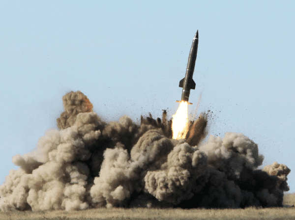 Tochka live fire test. Photo: Russia MoD
