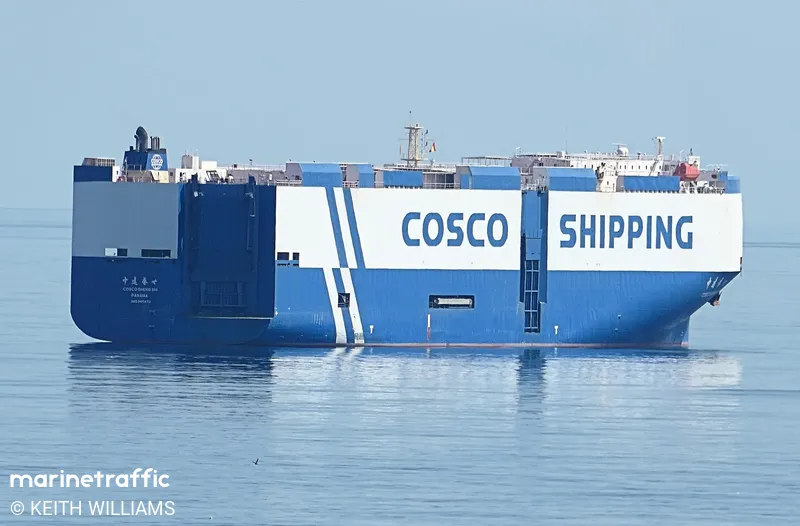 COSCO SHENGSHI (MarineTraffic photo 6781791)