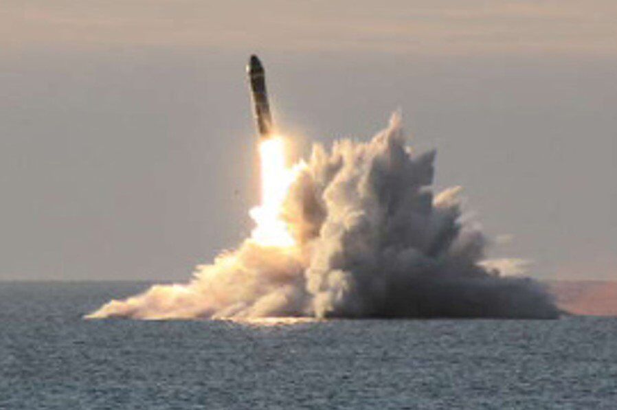 Bulava salvo launch test, 2016. Photo: Russia MoD