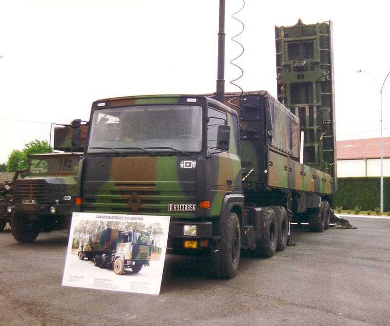 The R 380 TEL, which carries the Hadès missile system. Photo: Jean François Brillant, Maquetland.com