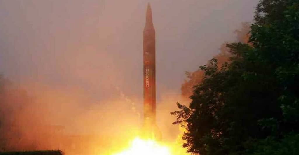 Nodong 1 test launch.