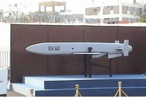 A Hatf 8 missile on display. Photo: Pakistan media