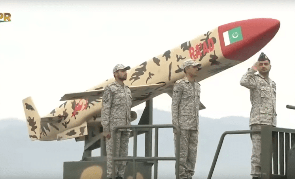 A Hatf 8 missile on parade. Photo: Pakistan media