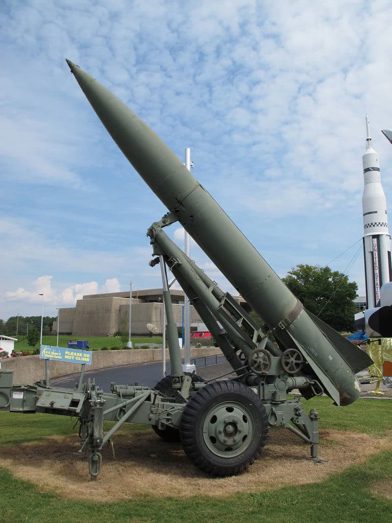 Lance missile on display at the U.S. Space & Rocket Center. Photo: Kelly Michals, Flickr
