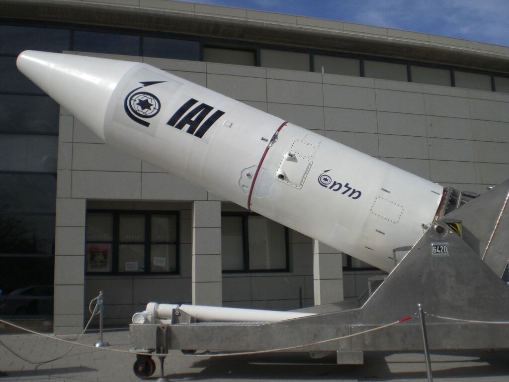 Shavit SLV third stage. Photo: Wikimedia