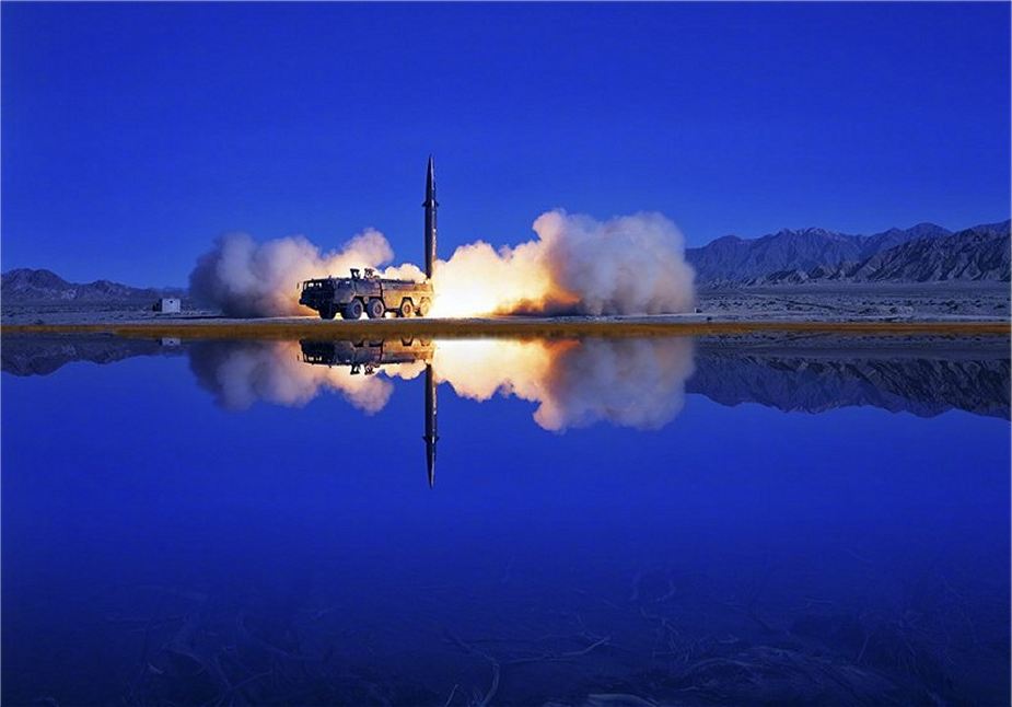 DF-11 test launch. Photo: PLA