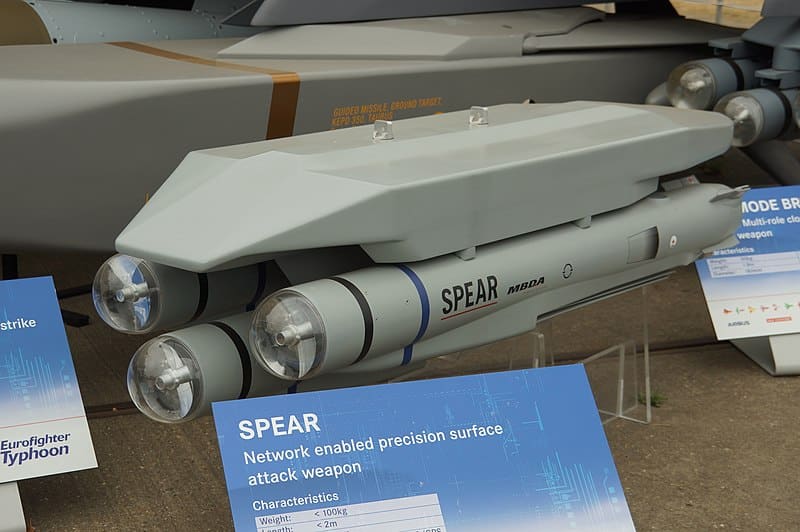 Three Spear 3 models on display. Photo: Wikimedia