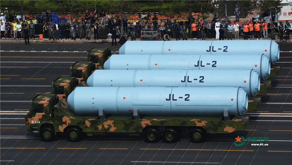 JL-2 SLBM, Photo: PLA