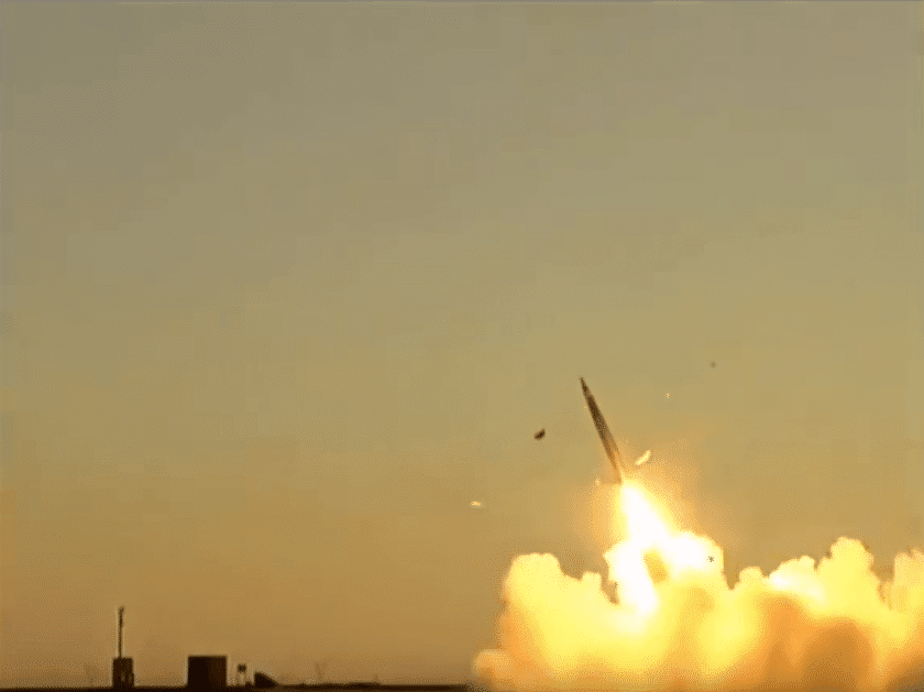 DF-12 in flight.