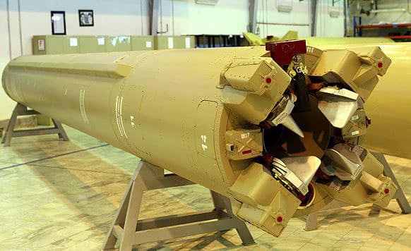 Booster of Qiam-1 missile. Photo: ISNA