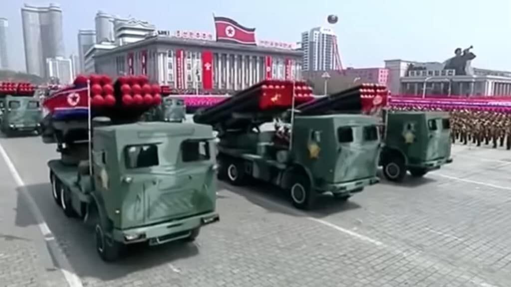 M1991 parade display, 2017. Photo: KCNA