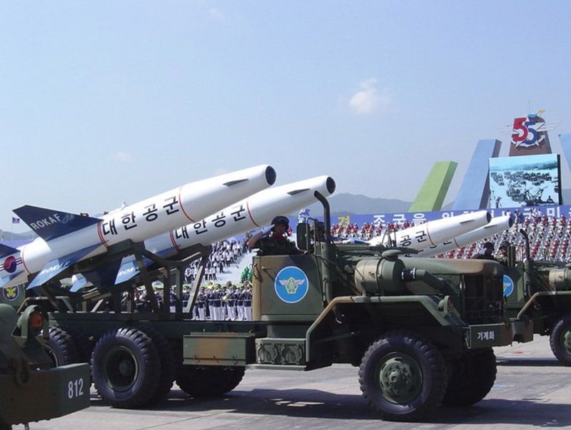 Popeye mockups on parade, South Korea, 2003.