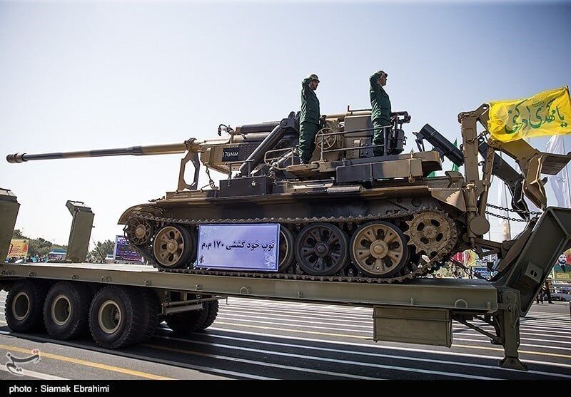 Iranian Koksan M1978 on parade. Photo: Tasnim News Agency