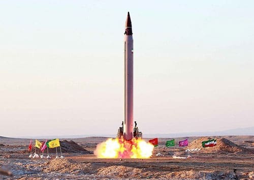 Iranian Emad ballistic missile. Photo: Wikimedia