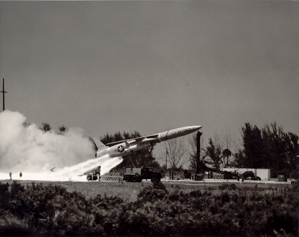 Snark missile launch. Photo: U.S. Air Force