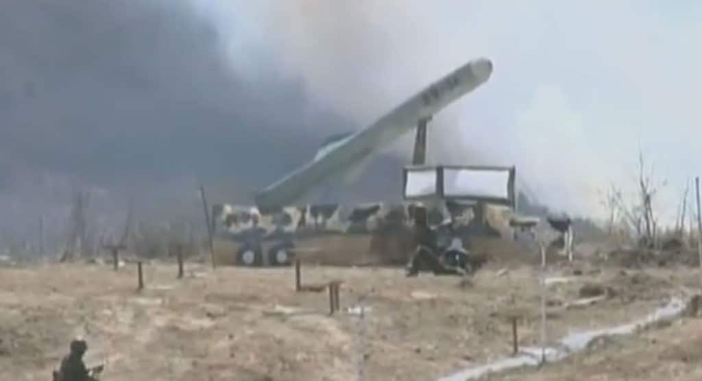 North Korean model of Hyunmoo-3A.