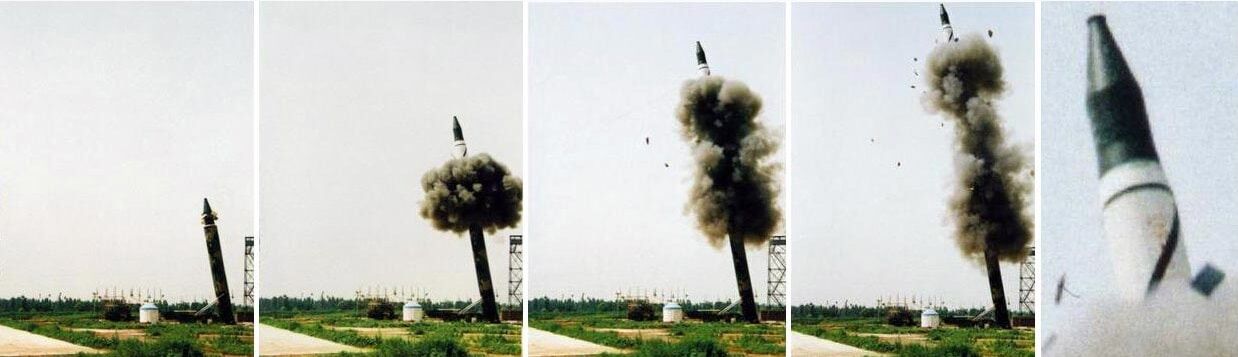 DF-31A launch sequence. Photo: PLA