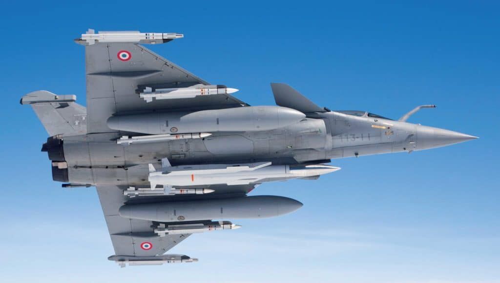An ASMP-A equipped on Rafale aircraft. Photo: MBDA