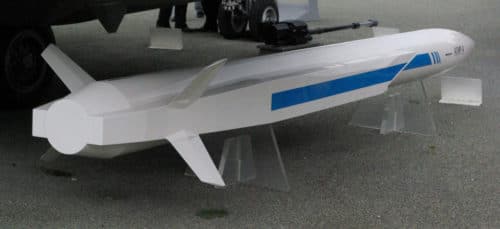An ASMP-A mock-up at the 2007 Paris Air Show. Photo: Wikipedia