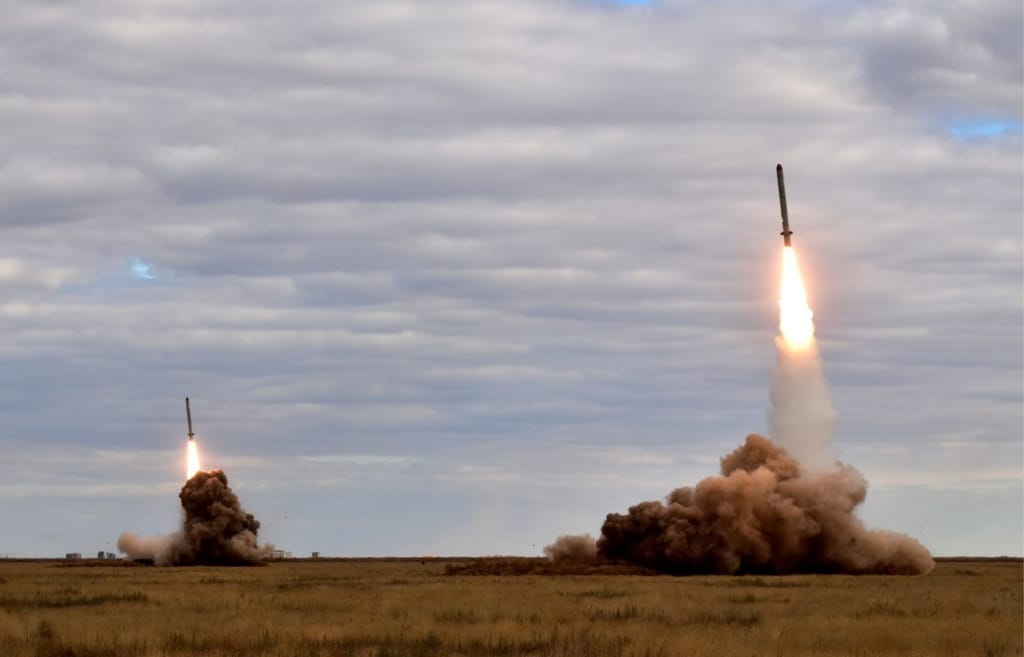 Iskander system firing 9M728 cruise missiles, 2016. Photo: TASS/Russia MoD