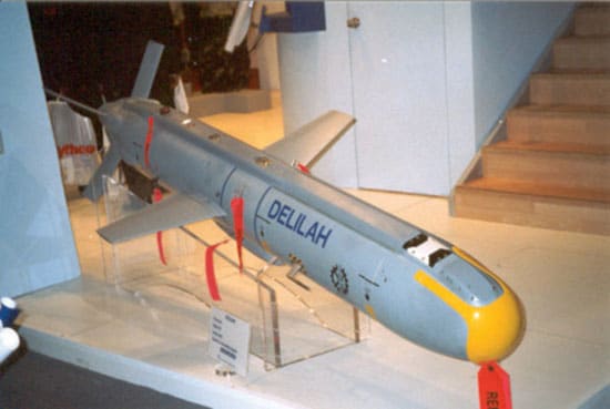 Delilah missile model. Photo: Israeli Air Force
