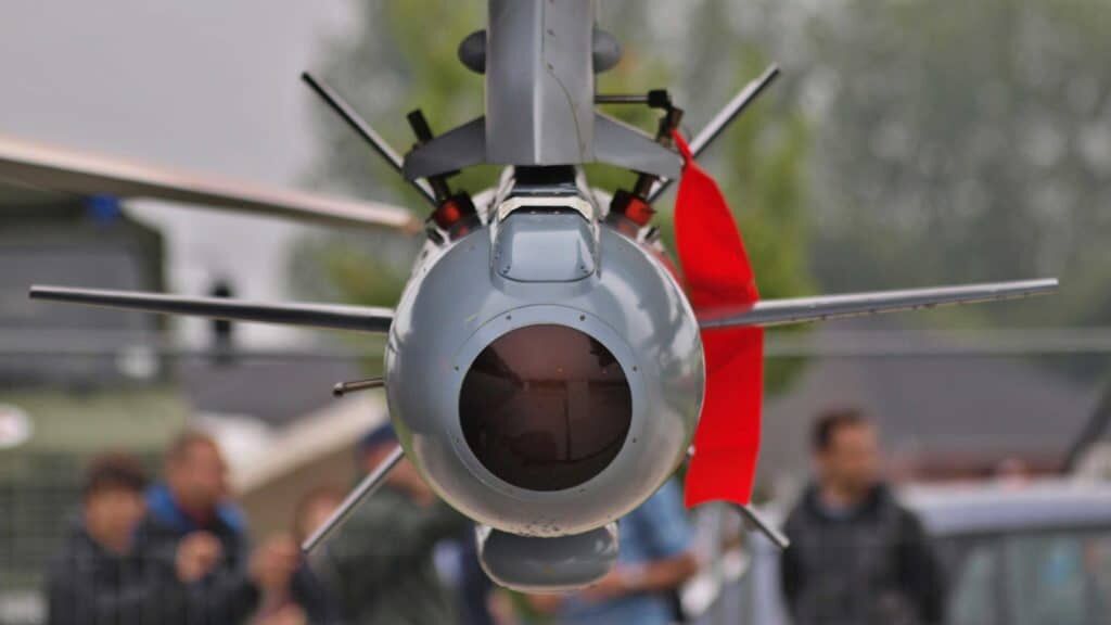 Front view of Delilah missile. Photo: Wikimedia