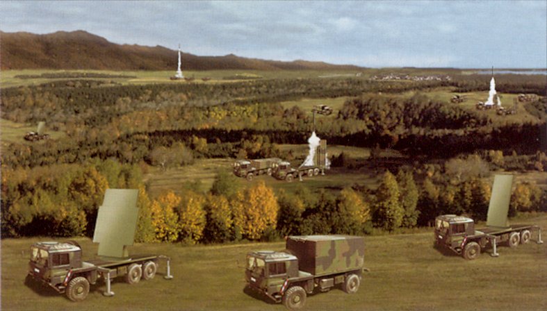 Figure 1: An artist impression of a MEADS deployment scenario
