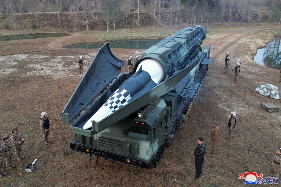HS-16B HGV reveal. Photo: KCNA