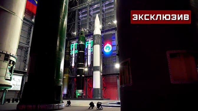 Russian strategic rocket force (RVSN) museum display of Avangard system. Photo: State broadcast
